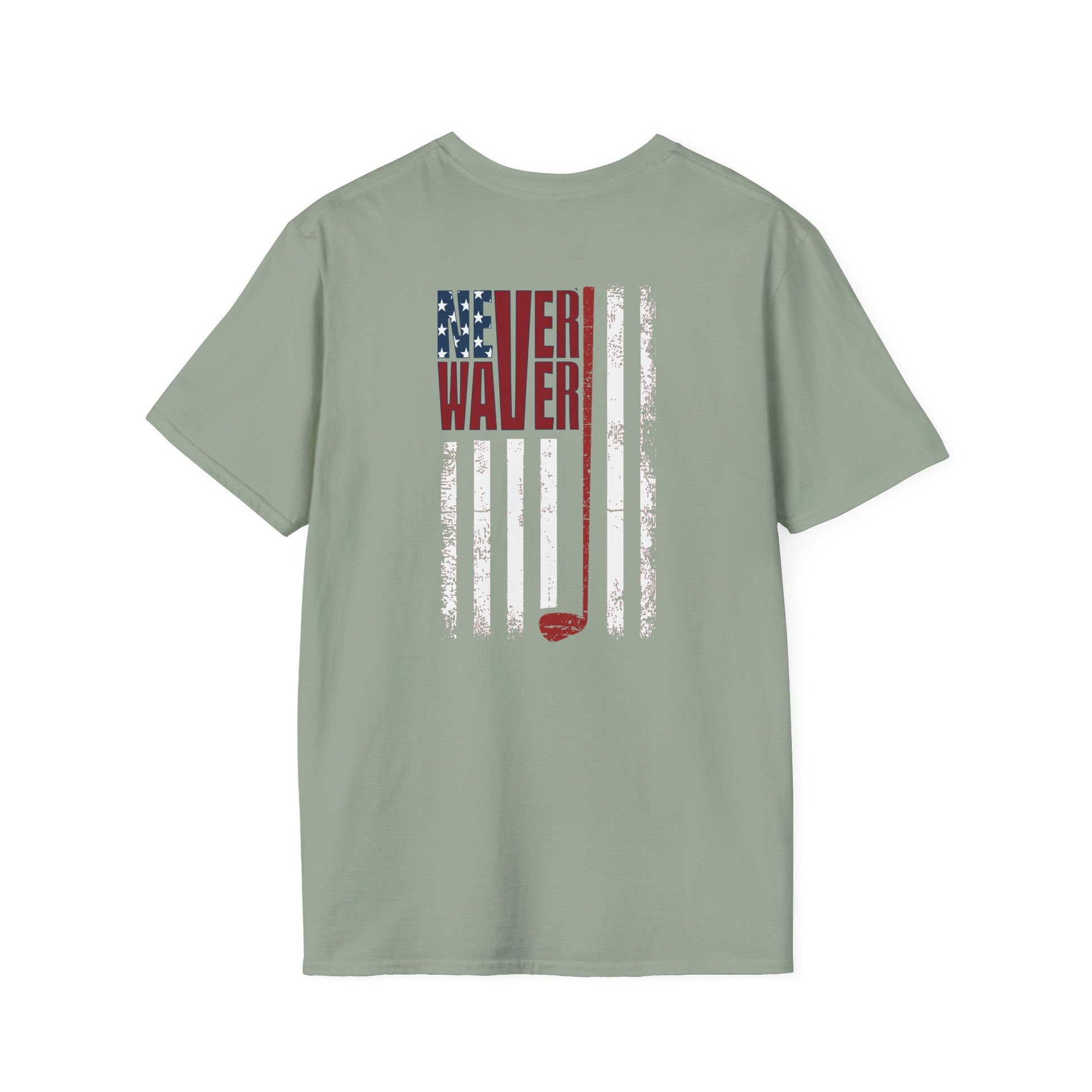 Never Waver Golf Unisex Soft style T-Shirt - Never Waver