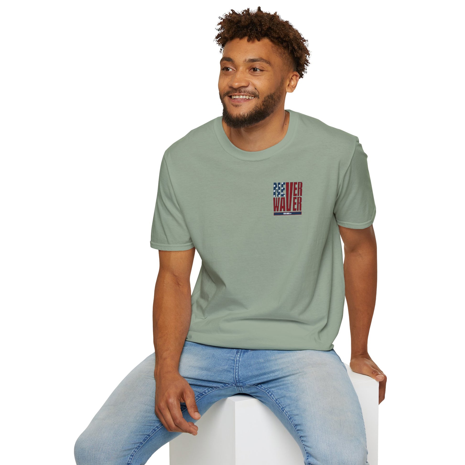 Never Waver Golf Unisex Soft style T-Shirt - Never Waver
