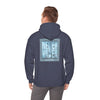 Cozy Unisex Hooded Sweatshirt - "Never Waver" Motivational Design - Never Waver