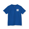 Kids Golf Tee -Never Waver” Jesus a bold, eye-catching design that reflects a steadfast faith and confidence in Christ. - Never Waver
