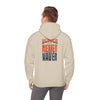 Unisex Heavy Blend™ Hooded Sweatshirt - Denver Fans Never Waver W Leopard Football Motivation - Never Waver