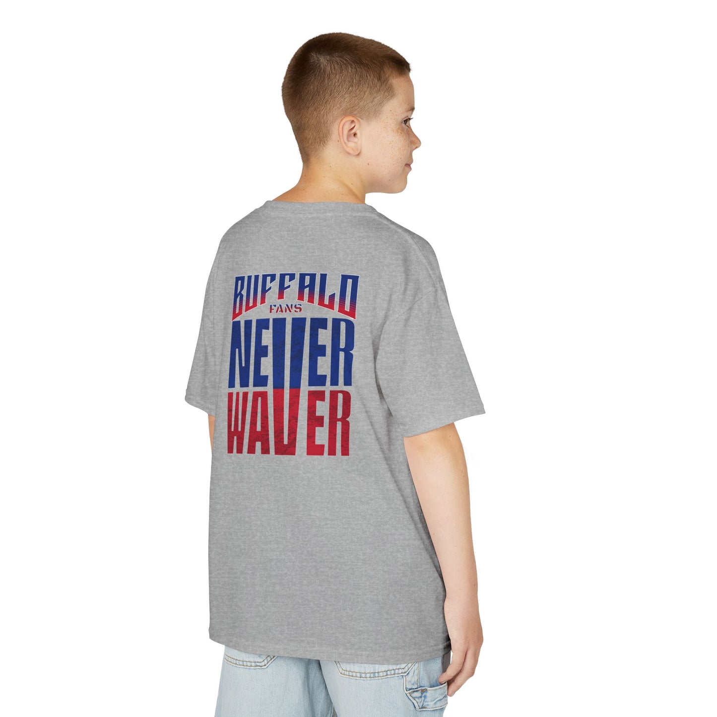 Buffalo Fans Never Waver Kids Heavy Cotton™ Tee - Never Waver