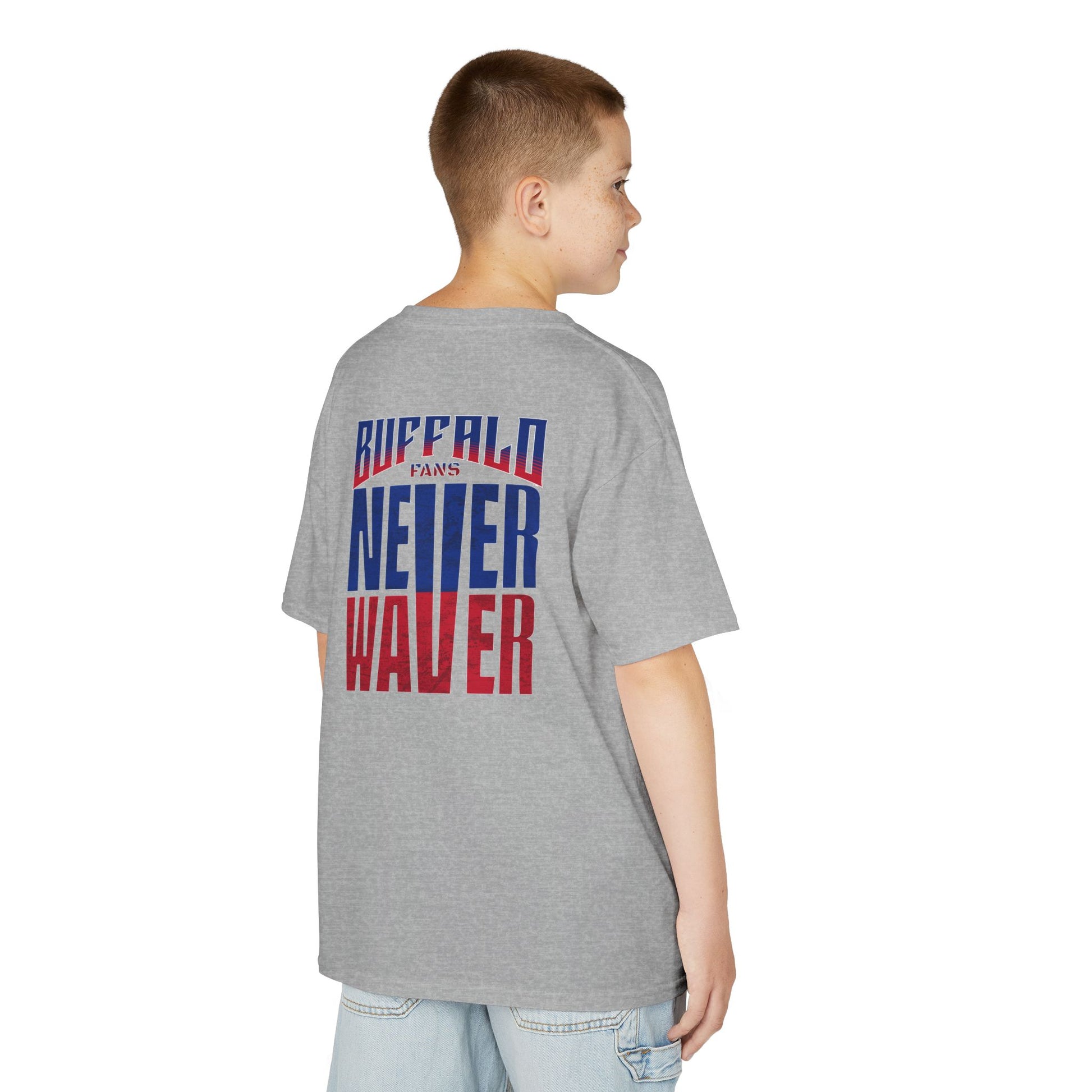 Buffalo Fans Never Waver Kids Heavy Cotton™ Tee - Never Waver