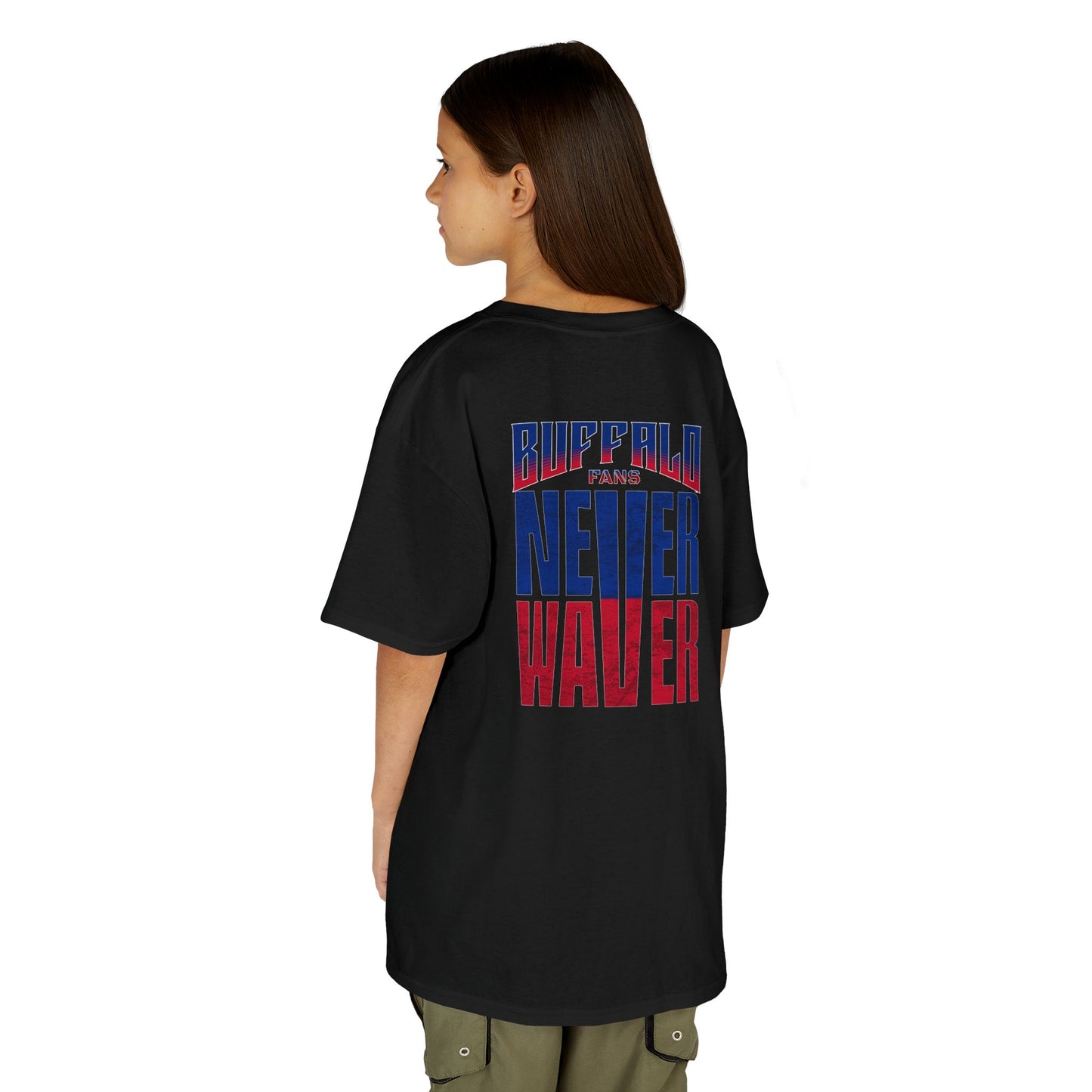 Buffalo Fans Never Waver Kids Heavy Cotton™ Tee - Never Waver