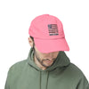 Distressed Cap - "Never Waver" Statement Hat for Everyday Style Patriotic