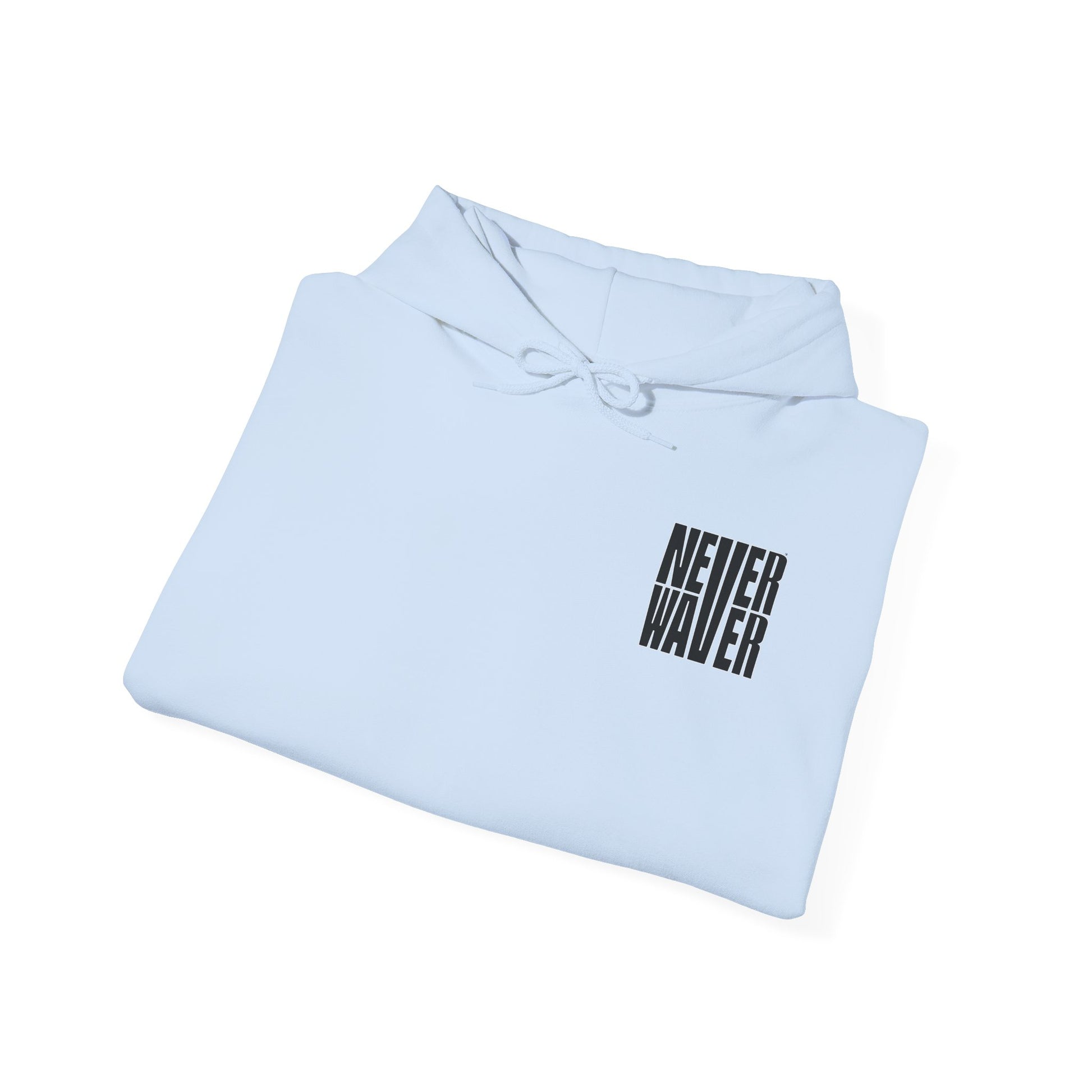 Unisex Heavy Blend™ Hooded Sweatshirt - "Never Waver I'll Bring The Sarcasm" Inspirational Hoodie - Never Waver