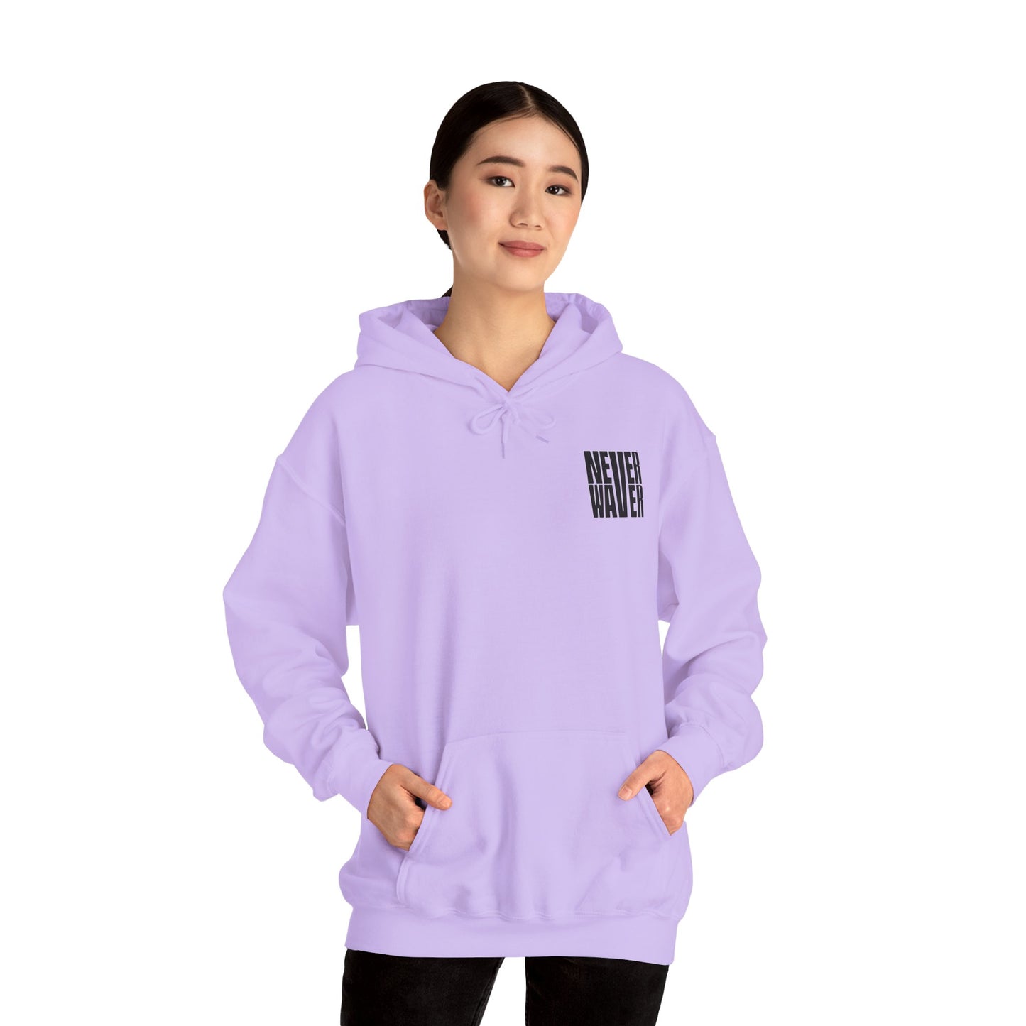 Unisex Heavy Blend™ Hoodie - 'It's Fine , I'm Fine Never Waver Everything Is Fine' - Never Waver