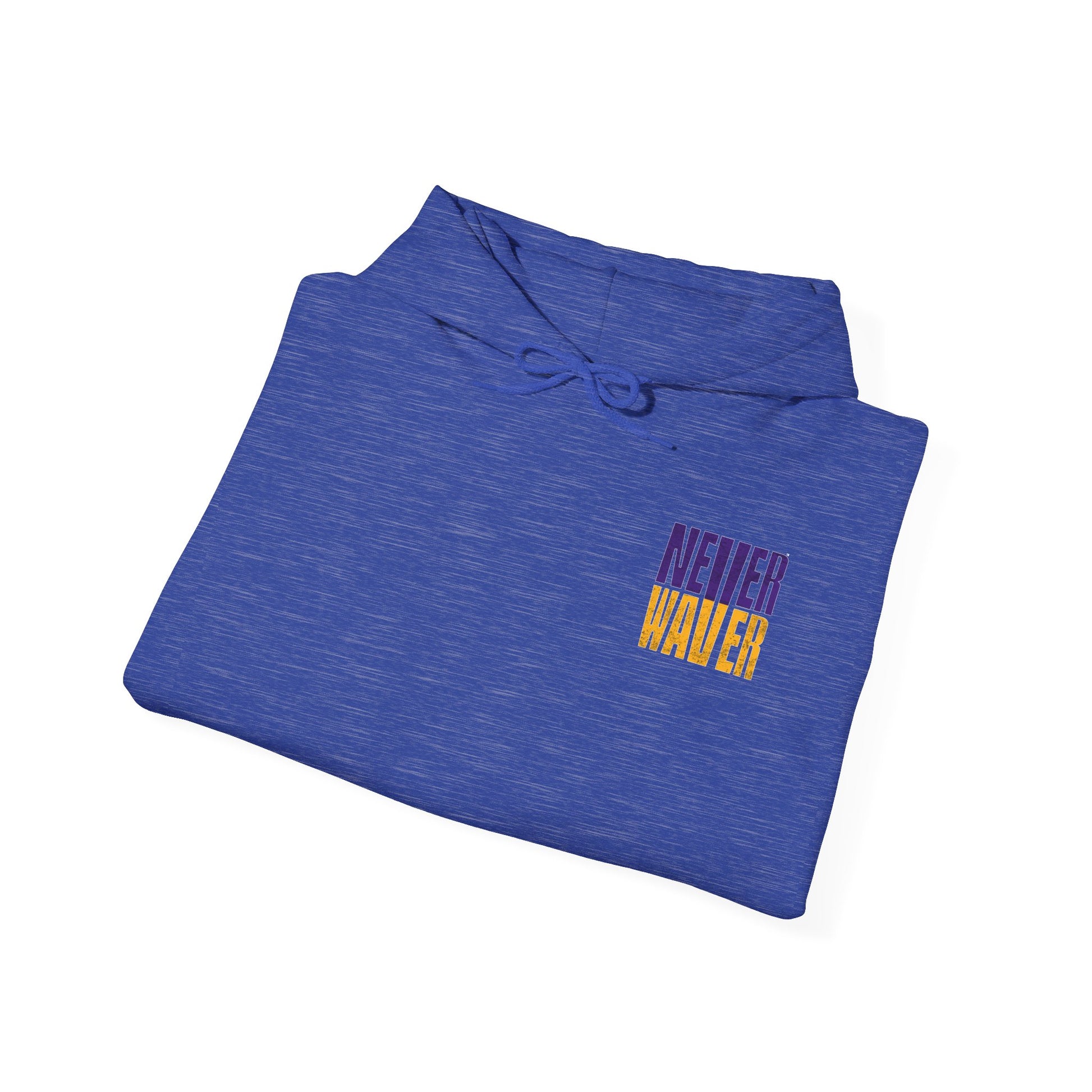 Unisex Heavy Blend™ Hoodie - "Minnesota Fans Never Waver" Design for Comfort and Motivation - Never Waver