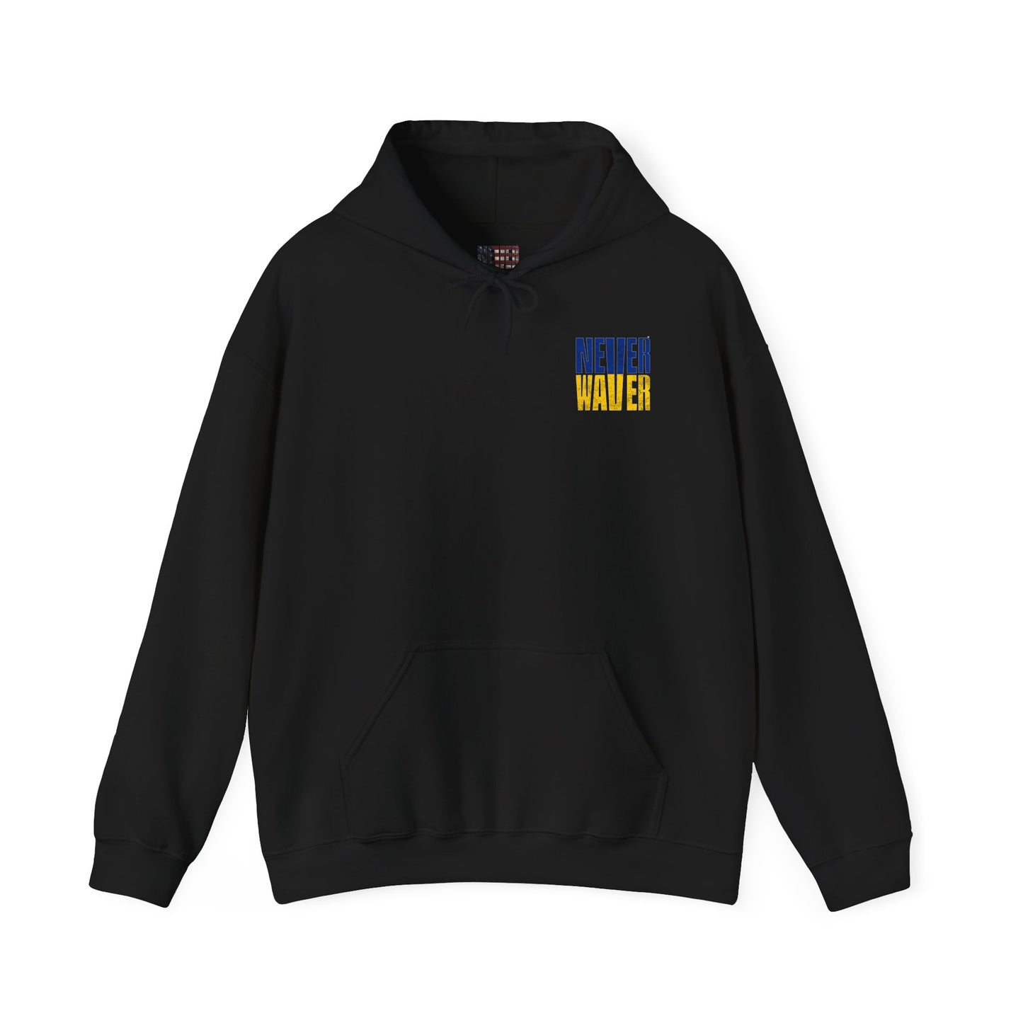Inspired Unisex Heavy Blend™ Hooded Sweatshirt -Los Angeles Fans NEVER WAVER Graphic - Never Waver
