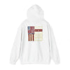 Never Waver Husband Daddy Protector Hero Unisex Heavy Blend™ Hooded Sweatshirt - Cozy, Motivational Apparel for Everyday Wear - Never Waver