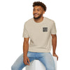 Never Waver” Jesus a bold, eye-catching design that reflects a steadfast faith and confidence in Christ. Unisex Soft style T-Shirt - Never Waver