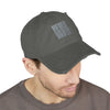 Distressed Dad Hat with 'Never Waver' Embroidery - Casual Style for Everyday Adventures