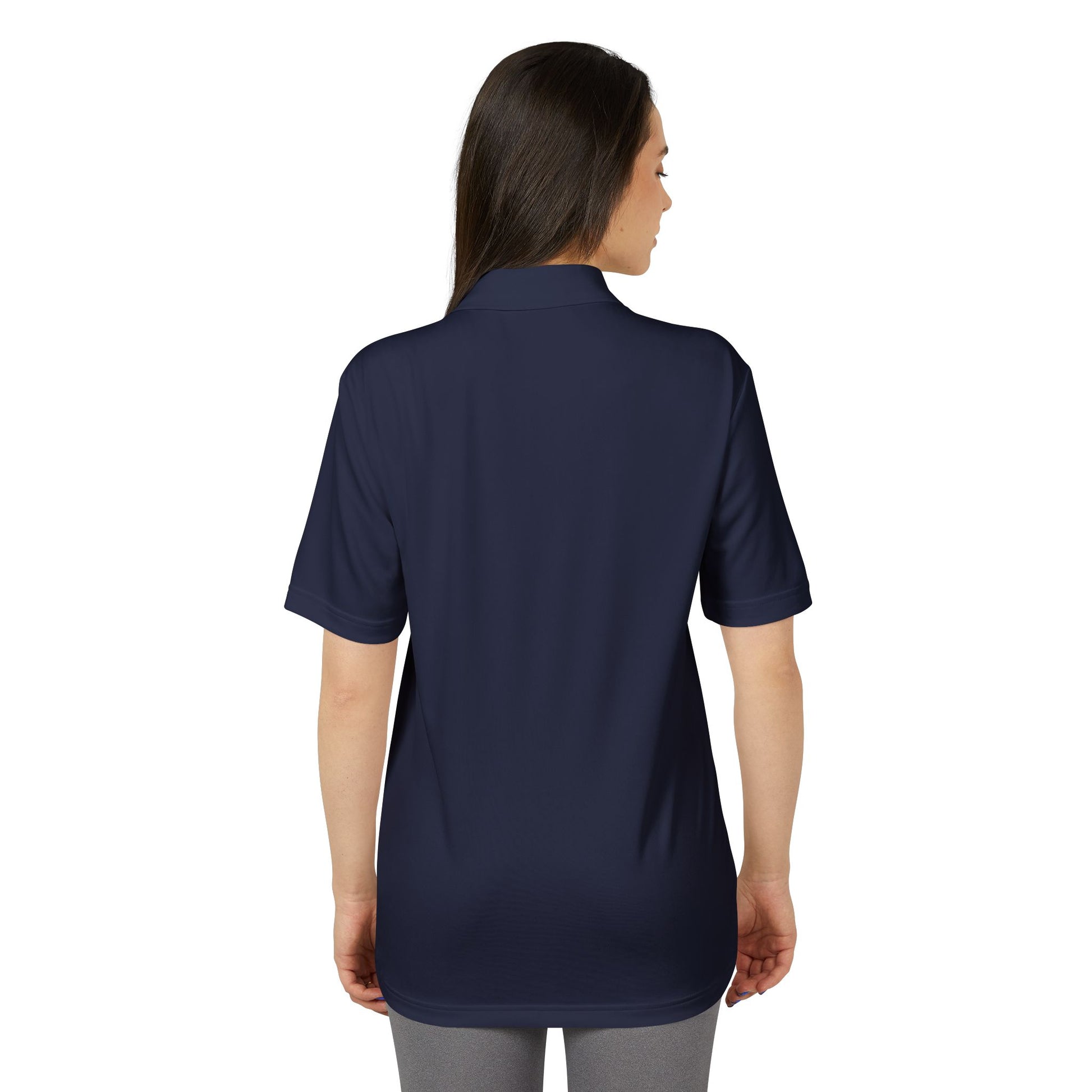 Never Waver Embroidered adidas Unisex Performance Polo - Never Waver