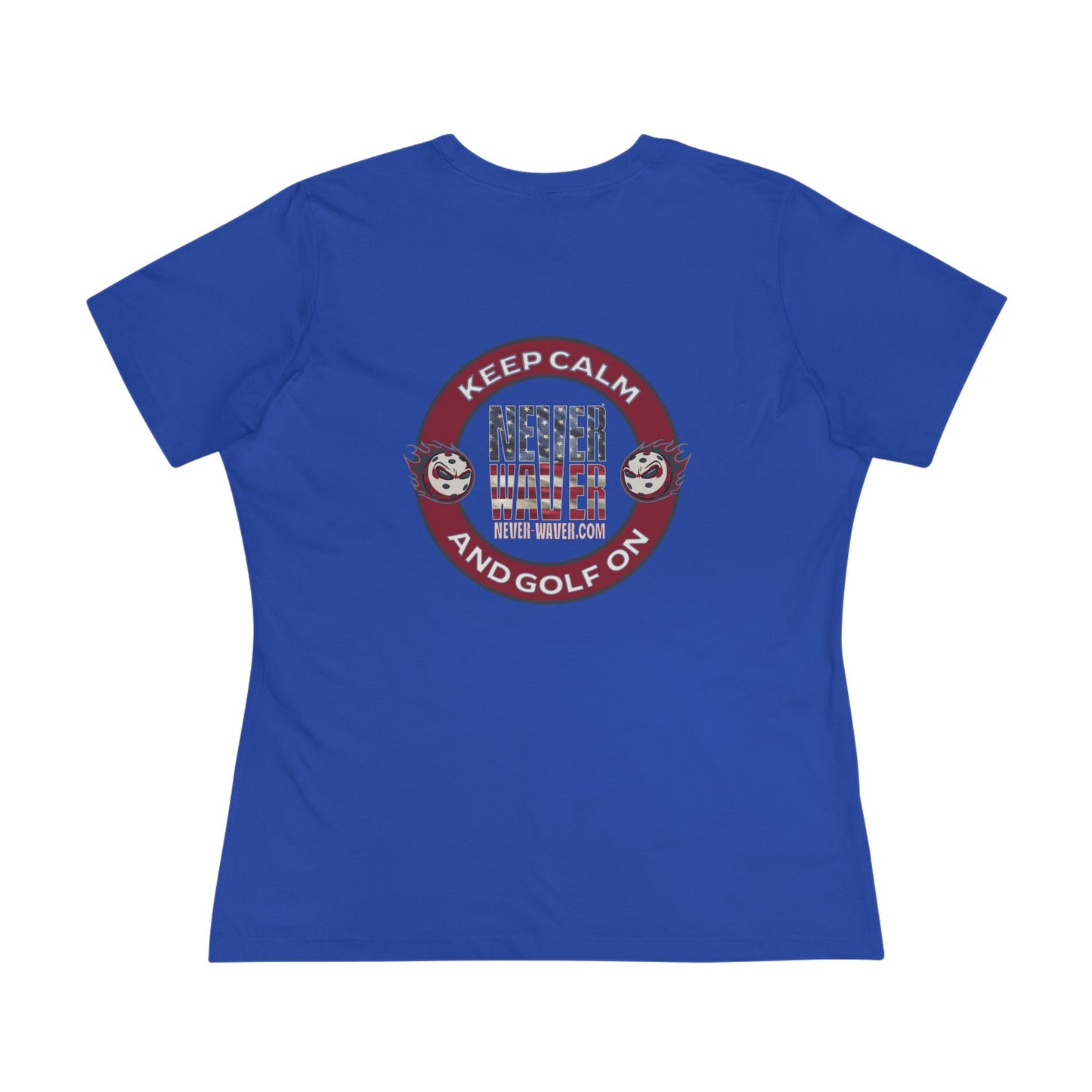 Never Waver Golf Women's Cotton Tee - Never Waver