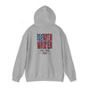 Patriotic Unisex Heavy Blend™ Hoodie - 'Never Waver Like This Mom' - Never Waver
