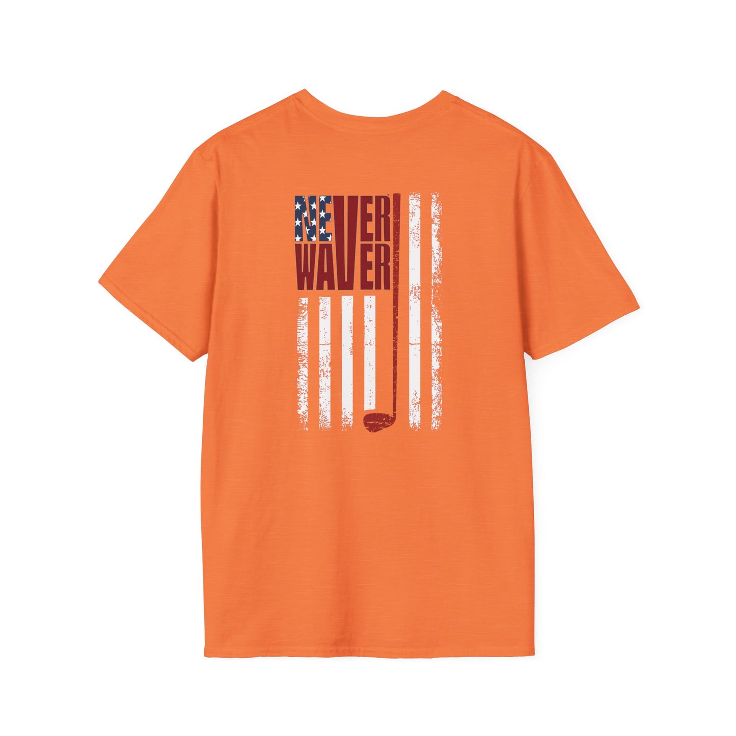 Never Waver Golf Unisex Soft style T-Shirt - Never Waver