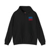 Unisex Heavy Blend™ Hooded Sweatshirt - 'Tennessee Fans Never Waver W Leopard Football' Casual Comfort for Team Fans - Never Waver