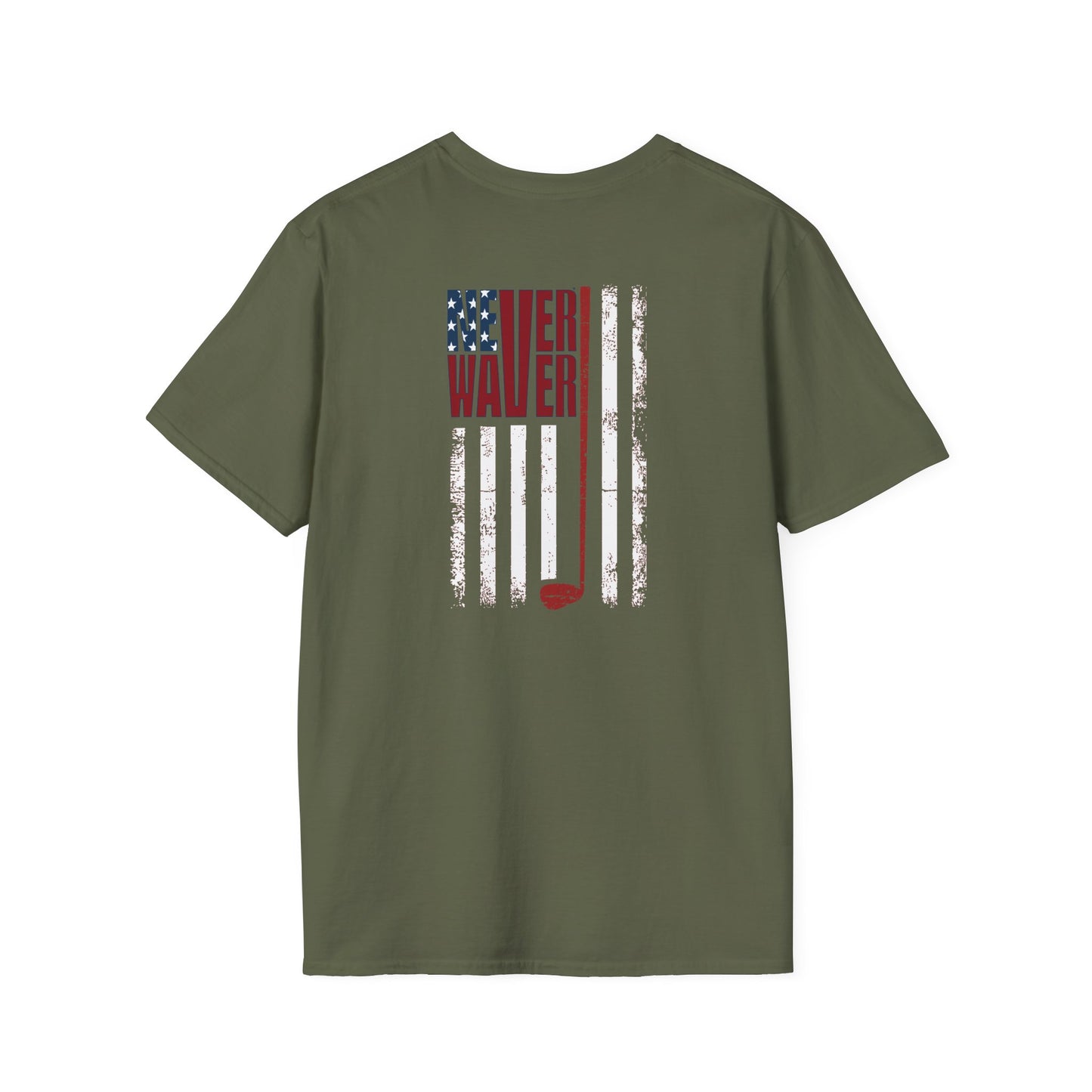 Never Waver Golf Unisex Soft style T-Shirt - Never Waver