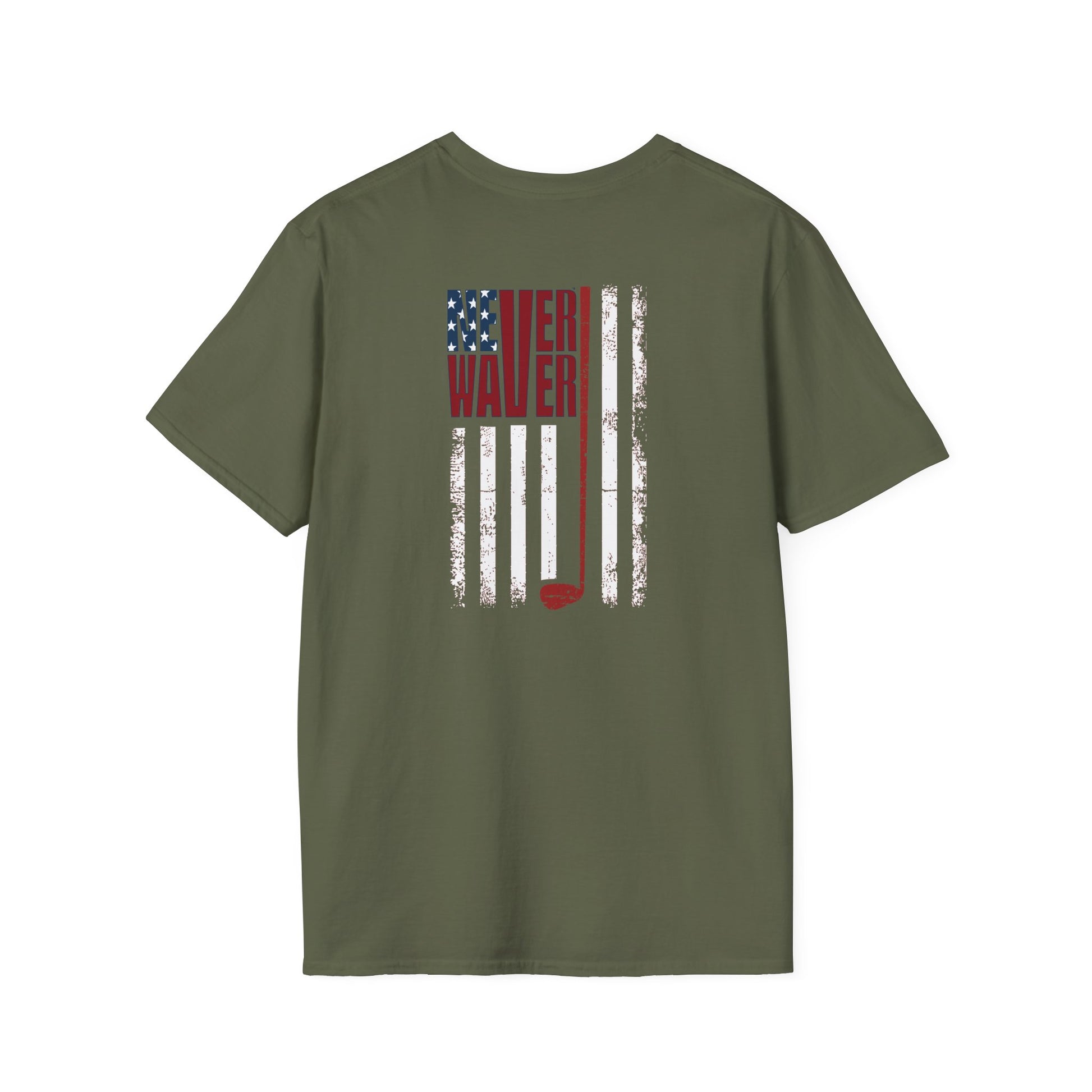 Never Waver Golf Unisex Soft style T-Shirt - Never Waver