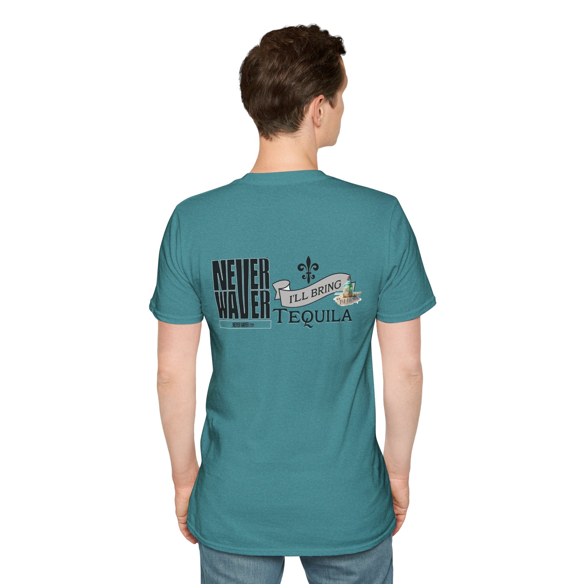 Never Waver I'll Bring The Tequila Unisex Softstyle T-Shirt - Never Waver