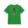 Patriotic Kids Heavy Cotton Tee - 'America Never Waver' USA Graphic Tee - Never Waver