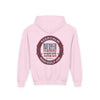 Youth Golf Hoodie - "Keep Calm Never Waver and Golf On" Sweatshirt for Young Golfers - Never Waver