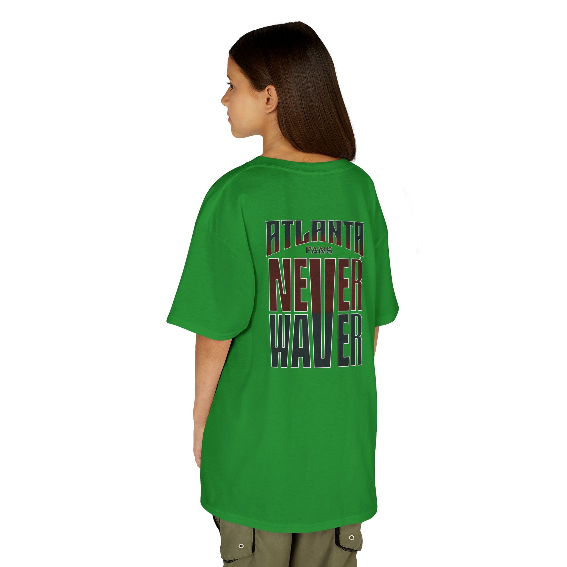 Atlanta Fans Never Waver Kids Heavy Cotton™ Tee