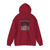 Las Vegas Fans Never Waver w Leopard Football Unisex Heavy Blend™ Hooded Sweatshirt - Cozy Oversized Style for Fans - Never Waver