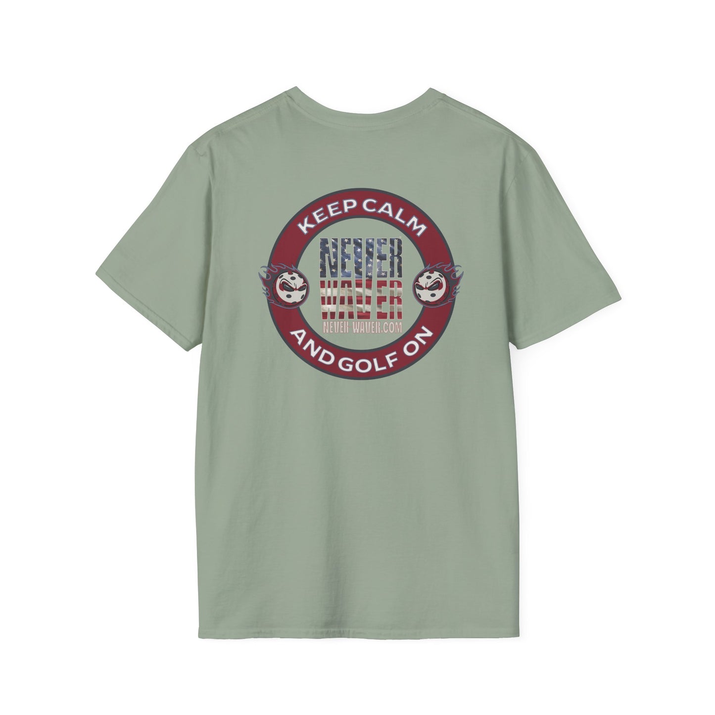 Never Waver Golf Unisex Soft style T-Shirt - Never Waver