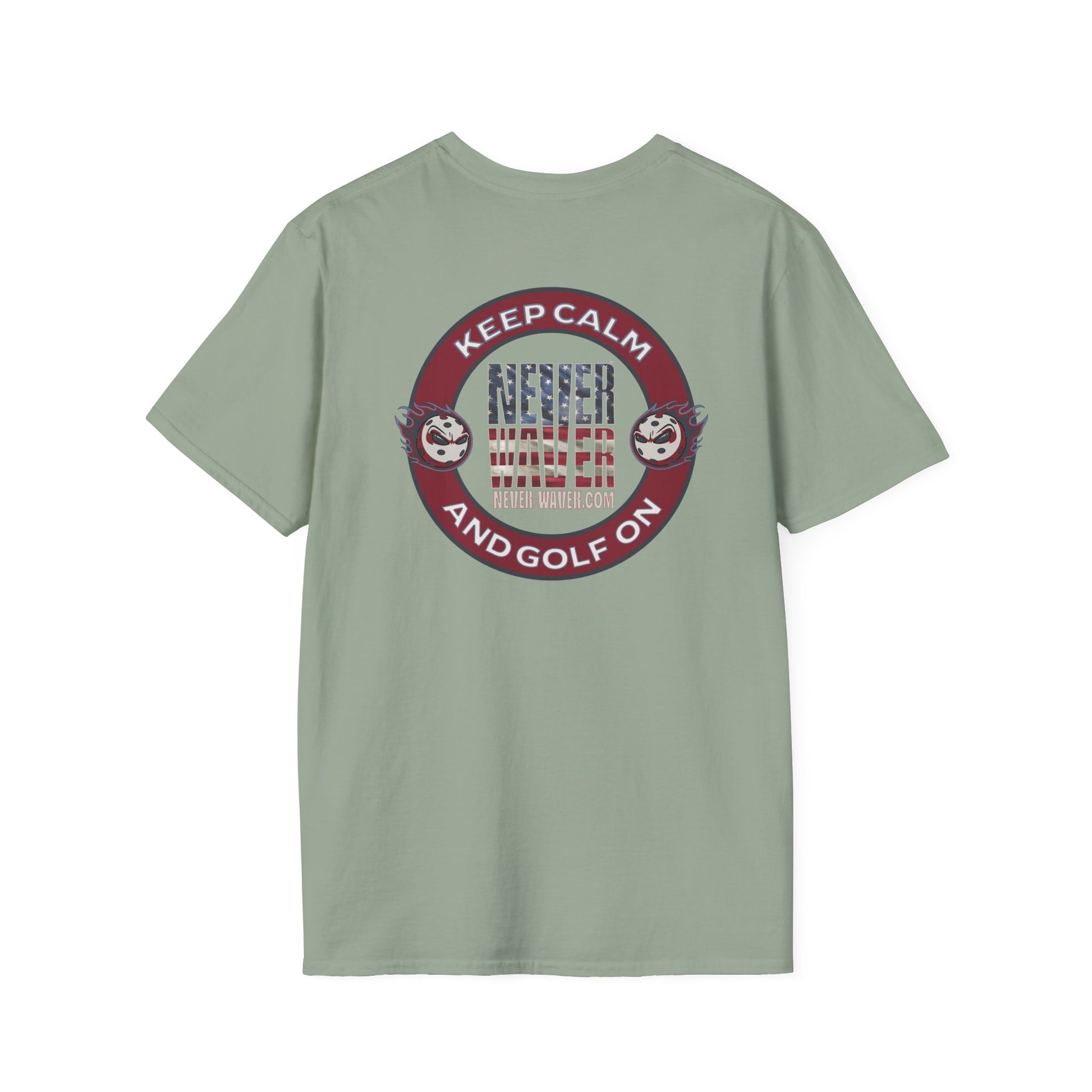 Never Waver Golf Unisex Soft style T-Shirt - Never Waver