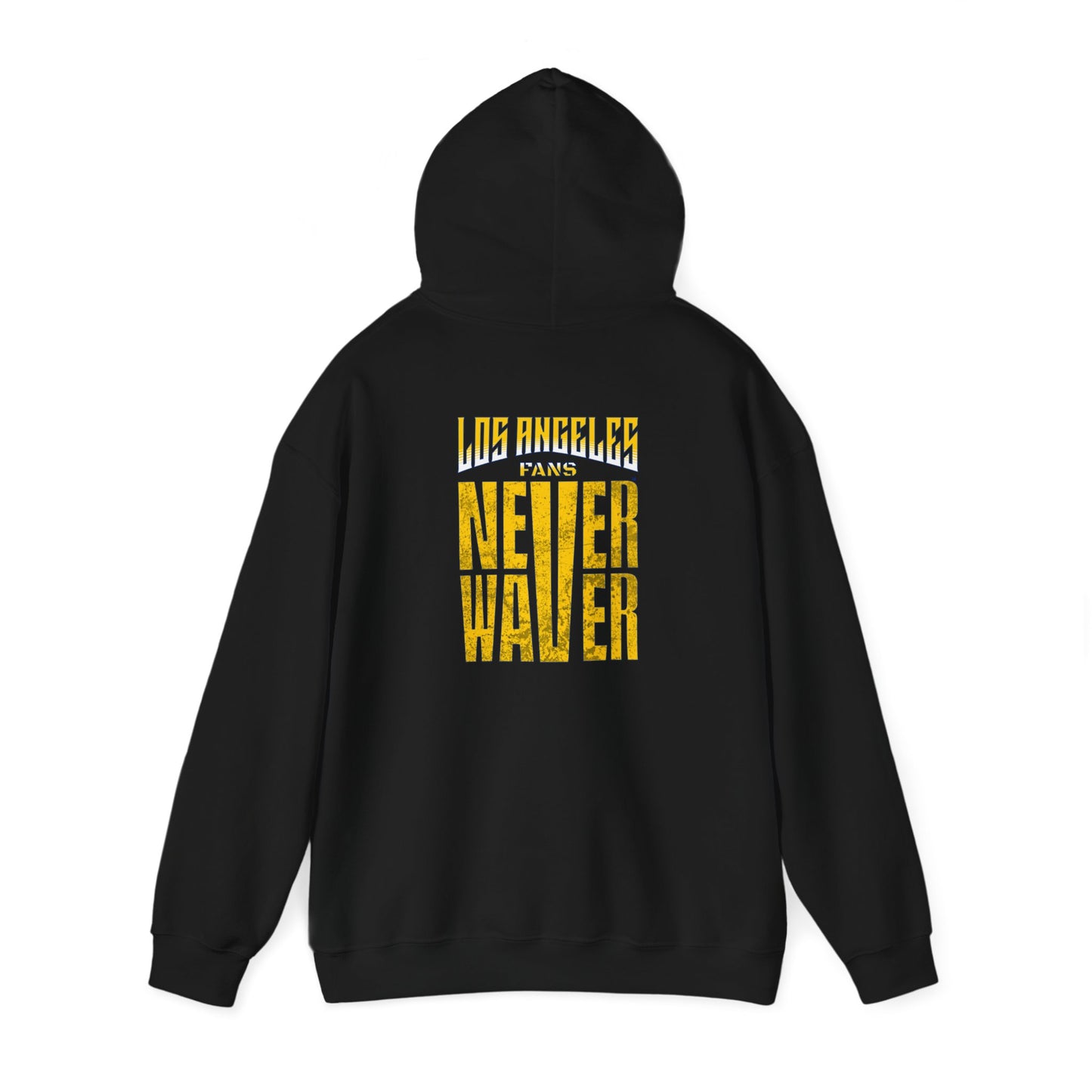 Unisex Heavy Blend™ Hooded Sweatshirt - "Los Angeles Fans Never Waver" Inspirational Hoodie - Never Waver