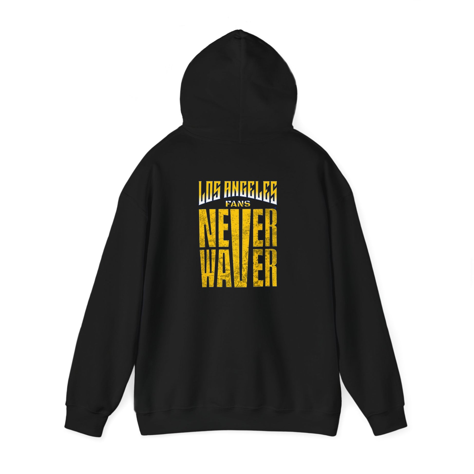 Unisex Heavy Blend™ Hooded Sweatshirt - "Los Angeles Fans Never Waver" Inspirational Hoodie - Never Waver