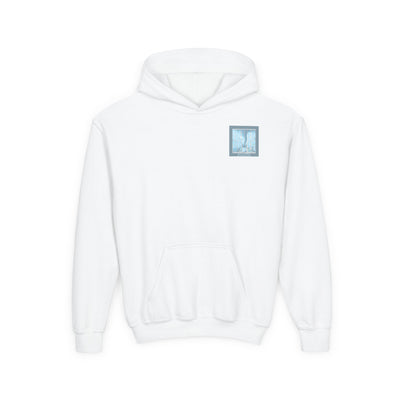 Youth Tornado-Themed Hooded Sweatshirt - "Never Walker" Design - Never Waver