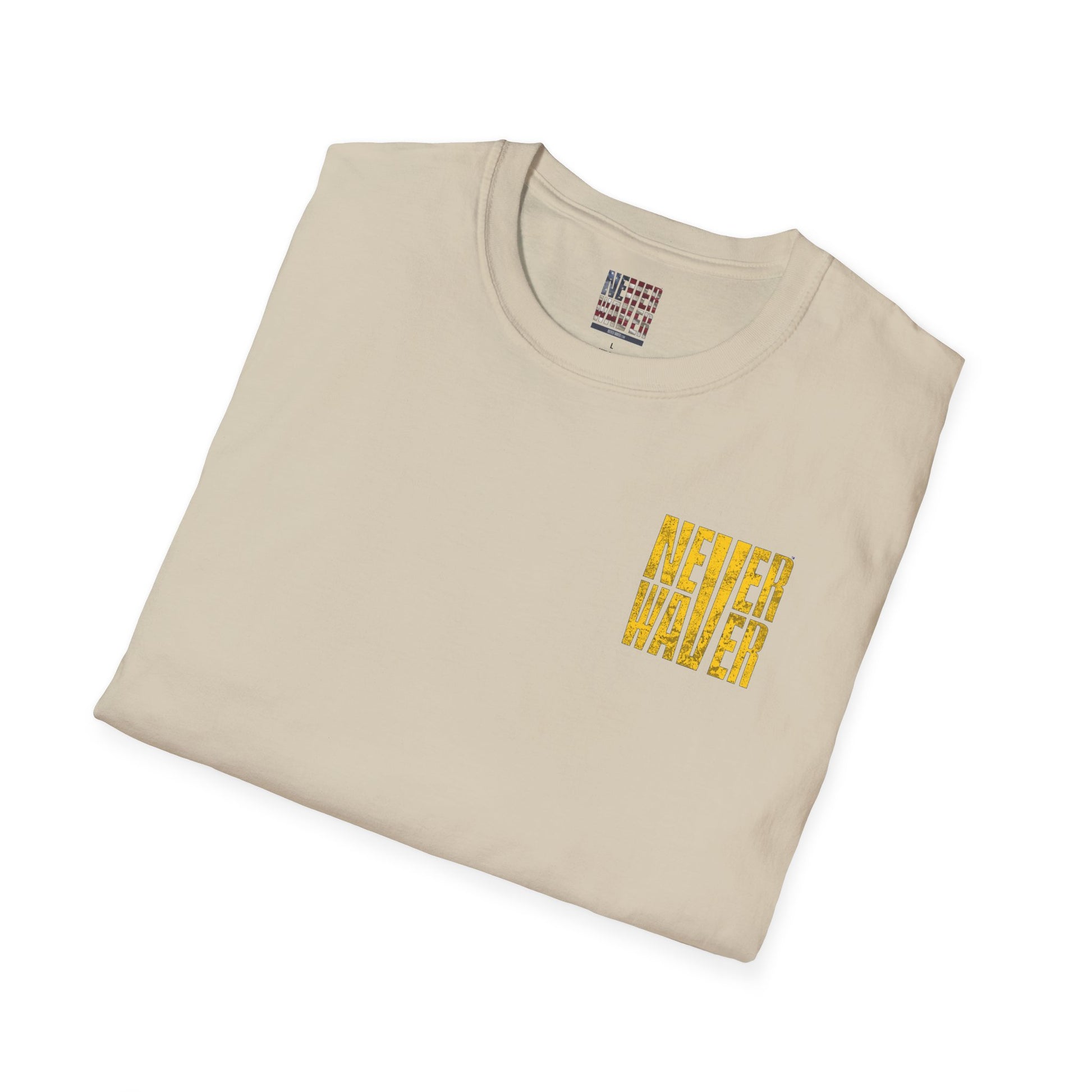 Los Angeles Fans Never Waver Unisex Softstyle T-Shirt - Never Waver