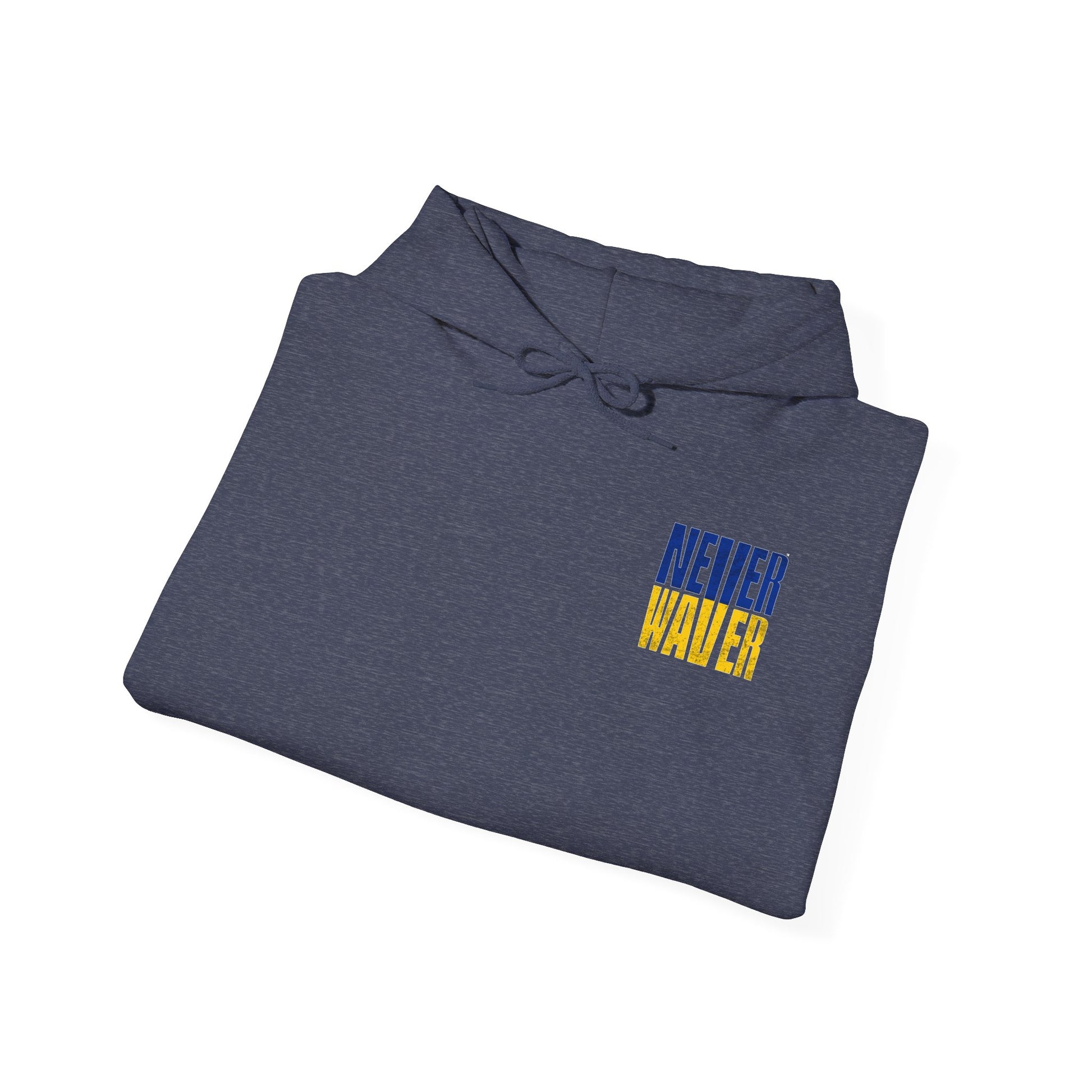 Inspired Unisex Heavy Blend™ Hooded Sweatshirt -Los Angeles Fans NEVER WAVER Graphic - Never Waver