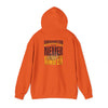 Unisex Heavy Blend™ Hooded Sweatshirt - Washington Fans Never Waver W Leopard Football- Perfect for Sports Fans - Never Waver