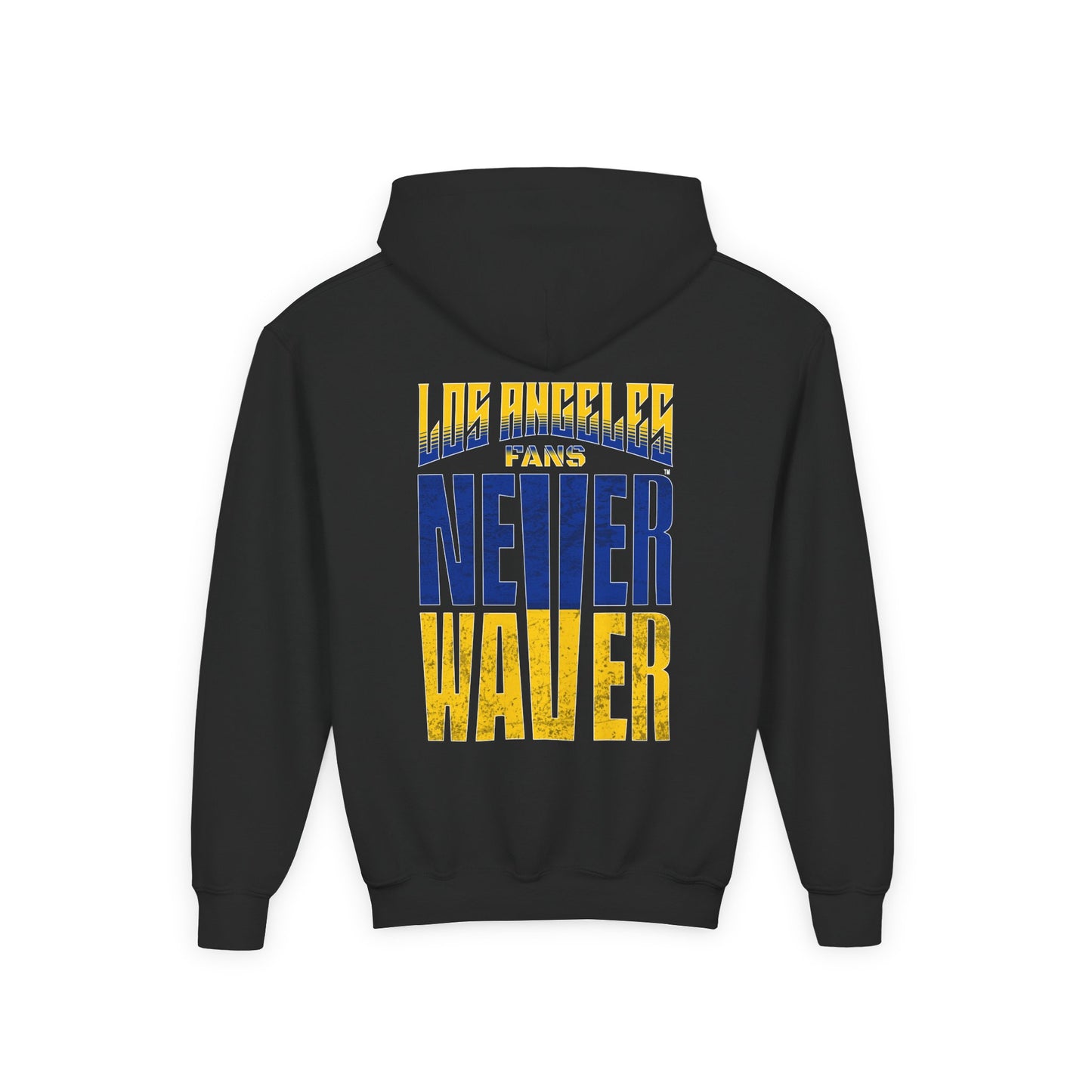 Los Angeles  Fans Never Waver Youth Heavy Blend Hooded Sweatshirt