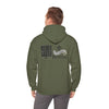 Unisex Heavy Blend™ Hooded Sweatshirt - "Never Waver I'll Bring The Bougie" Inspirational Hoodie - Never Waver
