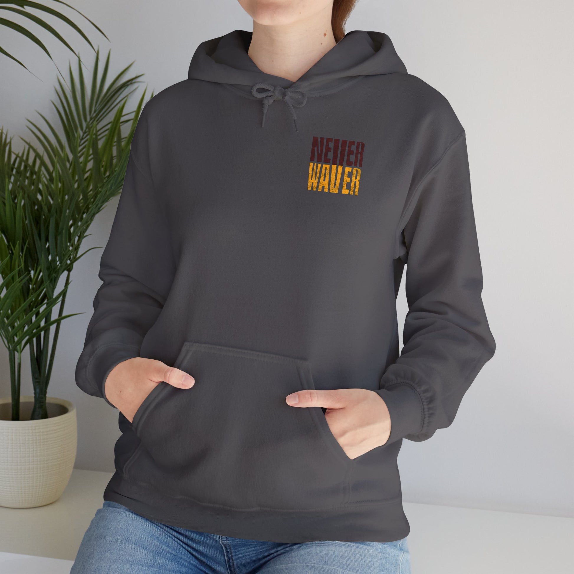 Washington Fans Never Waver Hooded Sweatshirt - Never Waver
