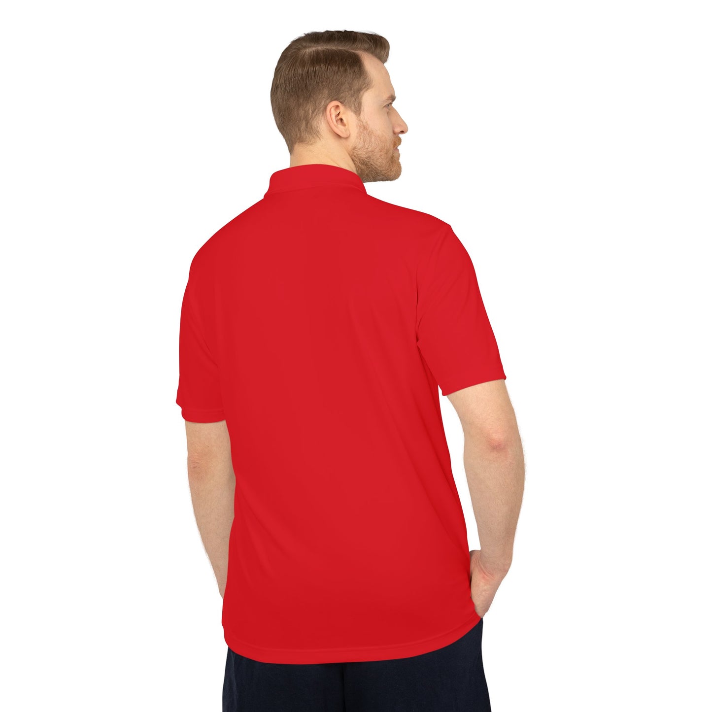 Unisex Never Waver Performance Polo Shirt - Activewear, Gym, Sports, Casual, Gift for Him/Her, Comfortable Fit