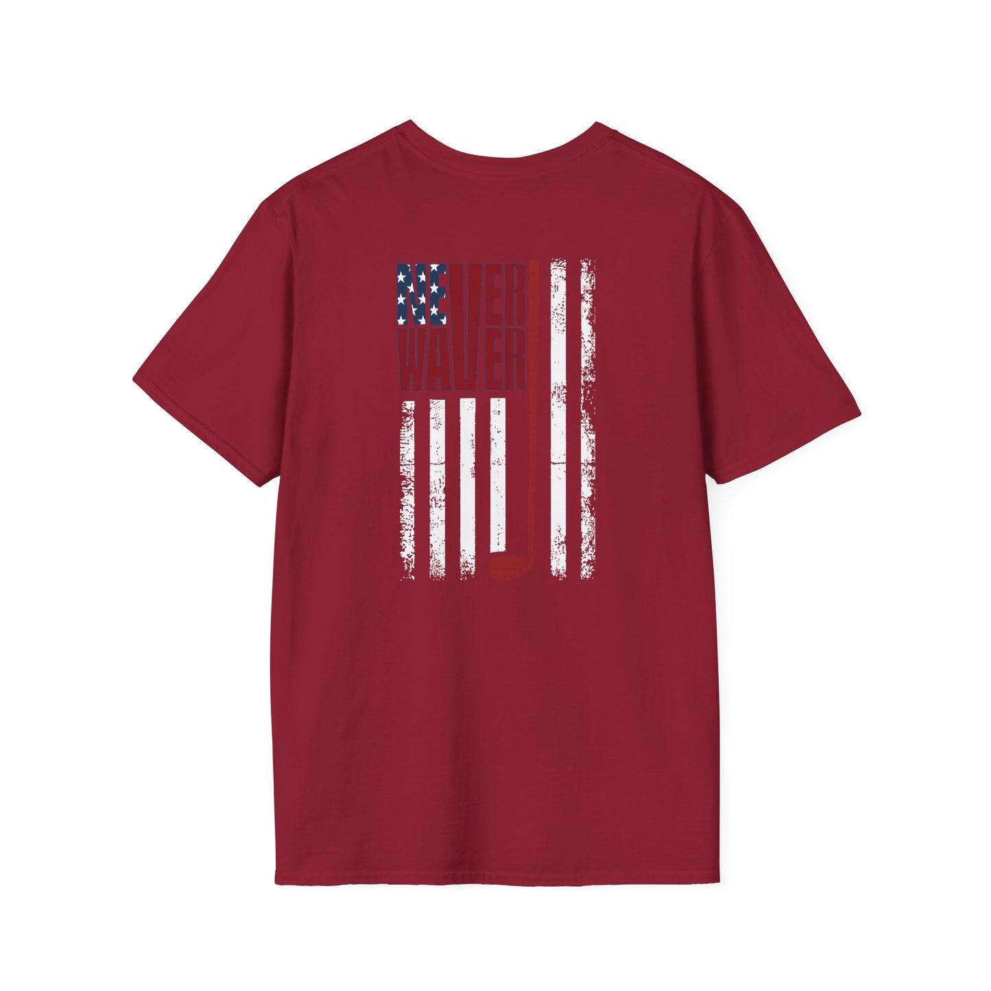 Never Waver Golf Unisex Soft style T-Shirt - Never Waver