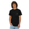Unisex Garment-Dyed Pocket T-Shirt | "Never Waver Best Buckin' Dad Ever" Graphic Tee for Everyday Wear - Never Waver