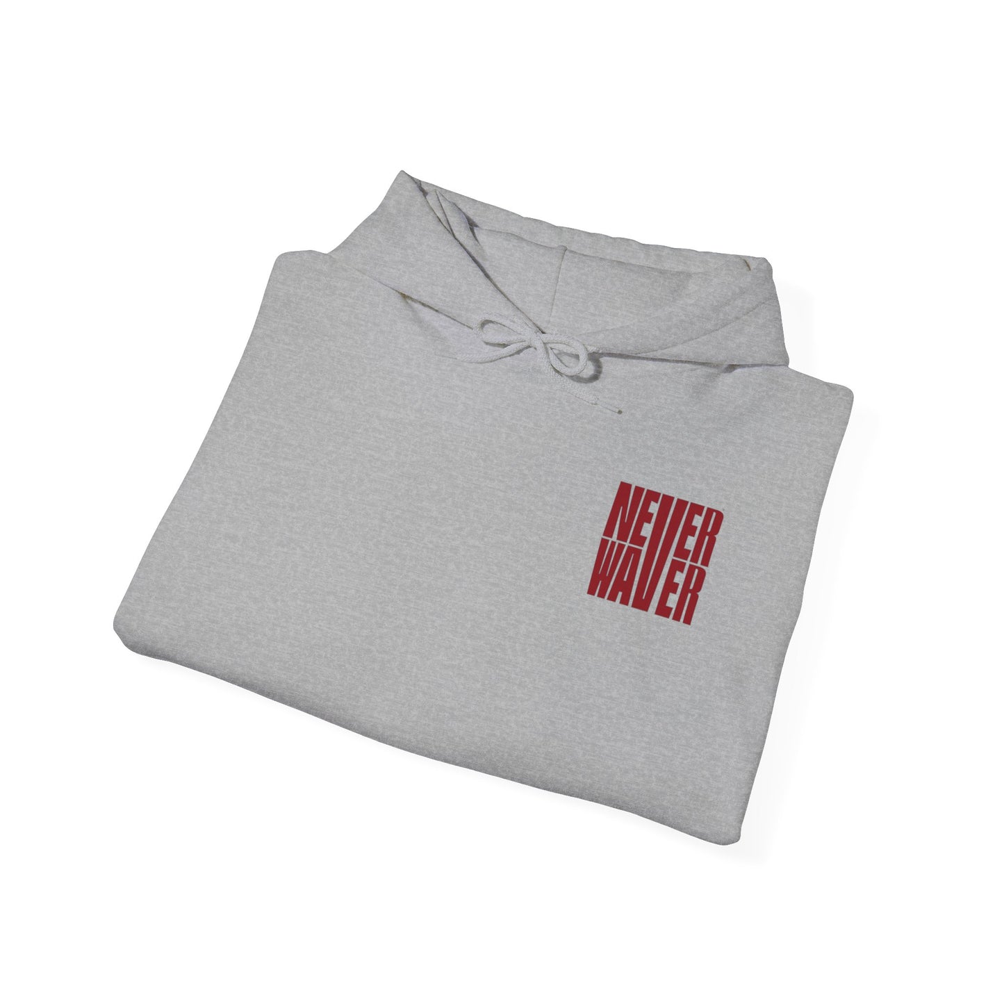 Unisex Heavy Blend™ Hoodie - 'Never Waver Just A Mom Trying Not to Raise A&&holes' - Never Waver