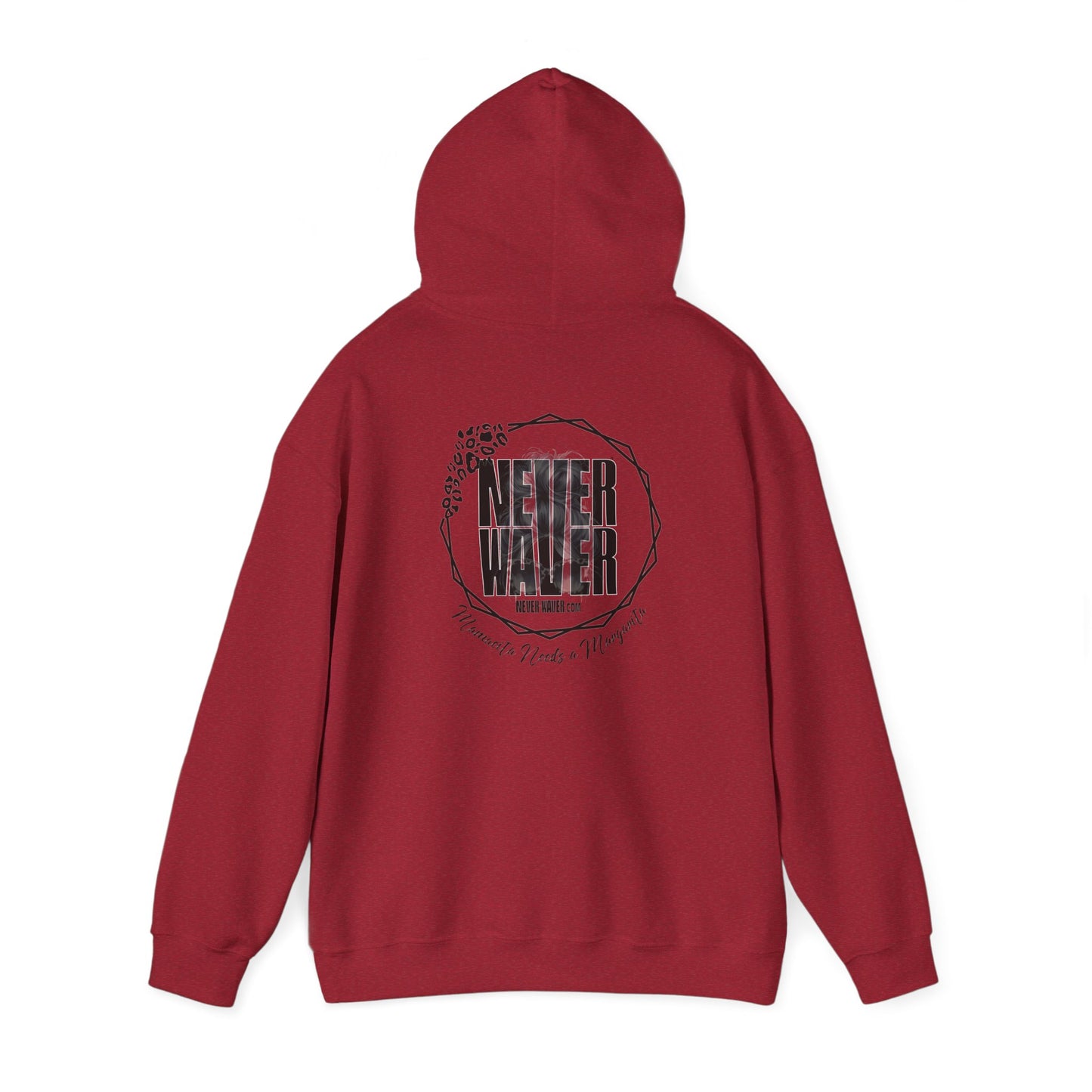 Unisex Heavy Blend™ Hoodie - 'Never Waver Mamacita Needs a Margarita' - Never Waver