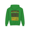 Washington Fans Never Waver Youth Heavy Blend Hooded Sweatshirt - Never Waver