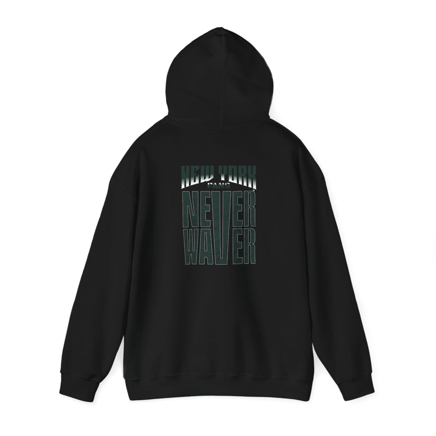New York Fans Never Waver Unisex Heavy Blend™ Hooded Sweatshirt - Comfort and Style for Everyday Wear - Never Waver