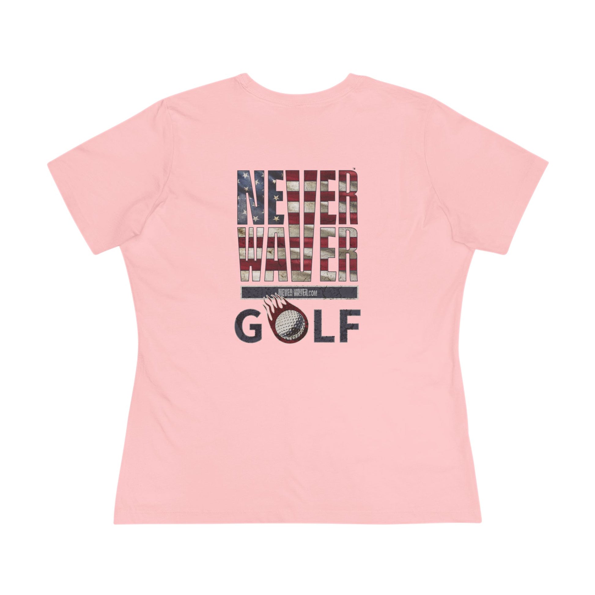Never Waver Golf Women's Cotton Tee - Never Waver