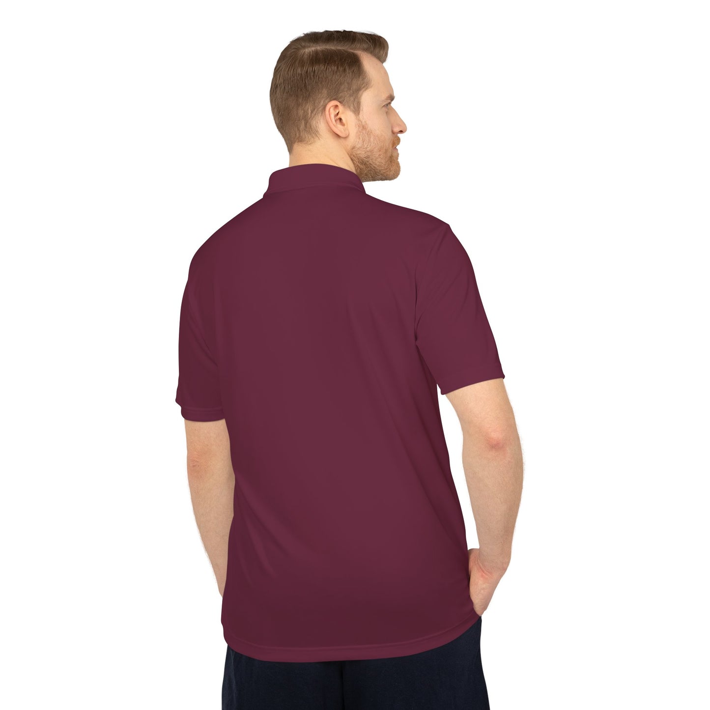 Unisex Never Waver Performance Polo Shirt - Activewear, Gym, Sports, Casual, Gift for Him/Her, Comfortable Fit