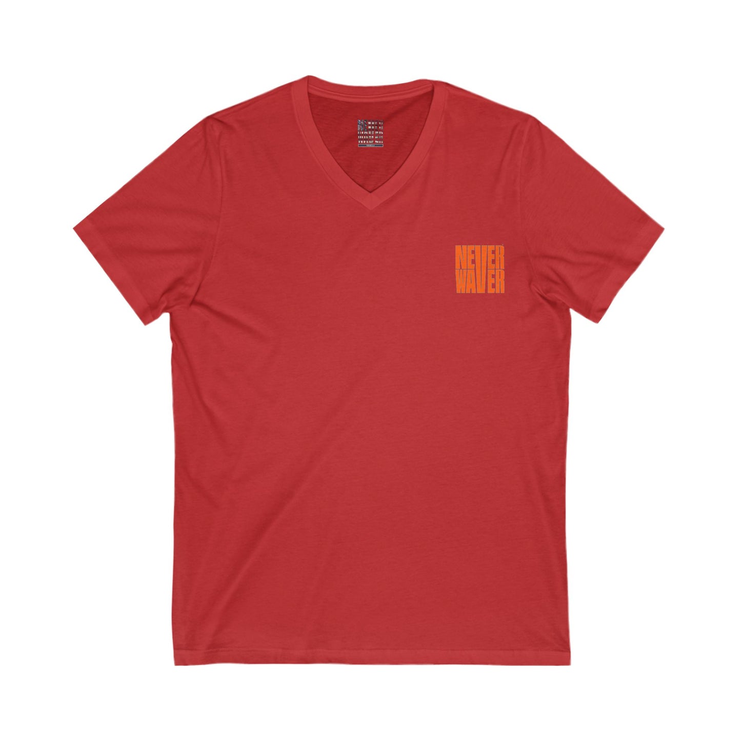 Never Waver Oh Honey I am that Mom V-Neck Tee for Moms - Patriotic Short Sleeve Shirt - Never Waver
