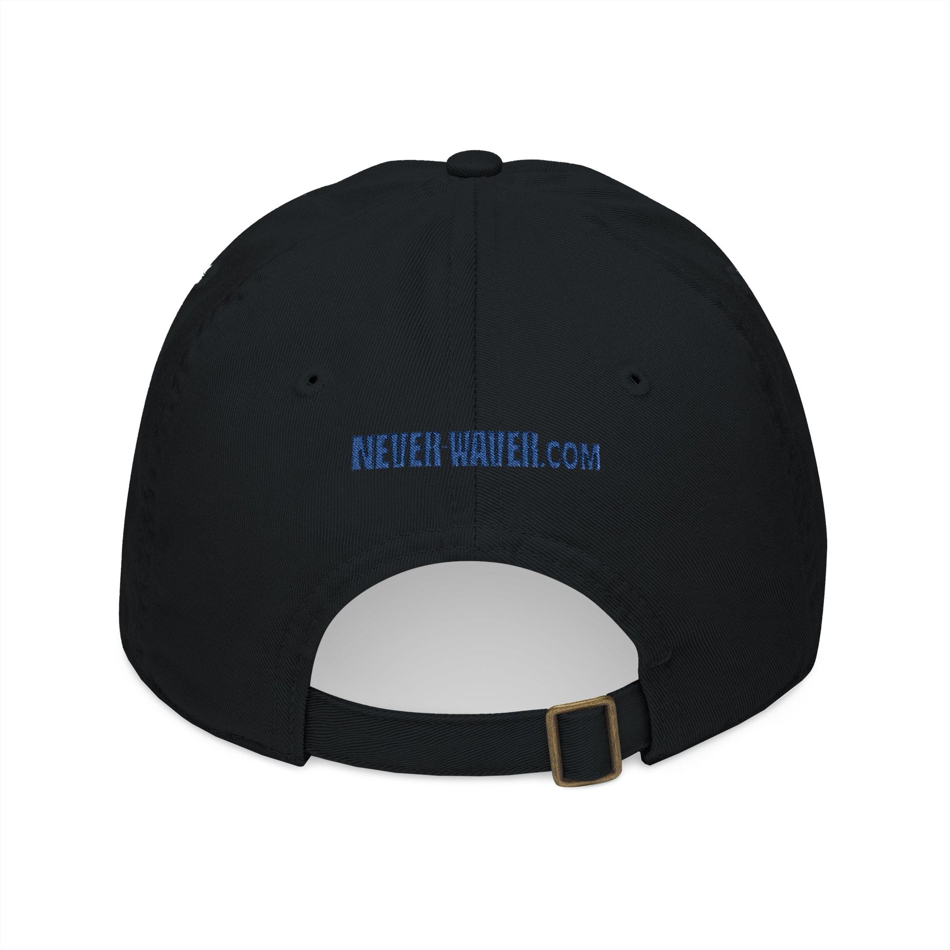 Organic Baseball Cap - Never Waver Embroidery - Never Waver